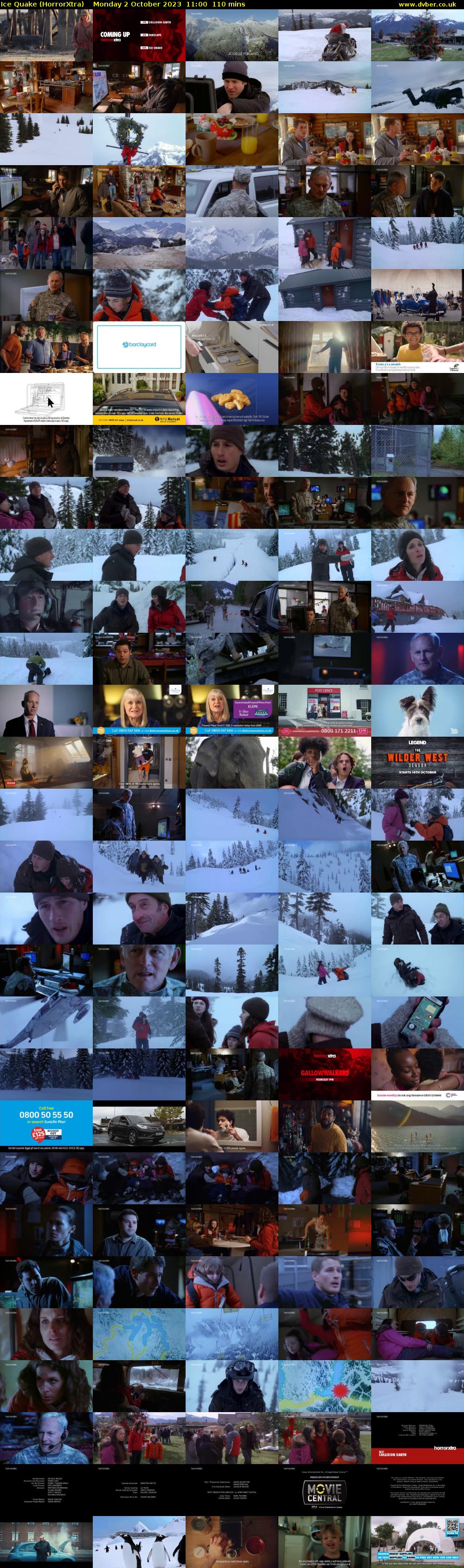 Ice Quake (HorrorXtra) Monday 2 October 2023 11:00 - 12:50