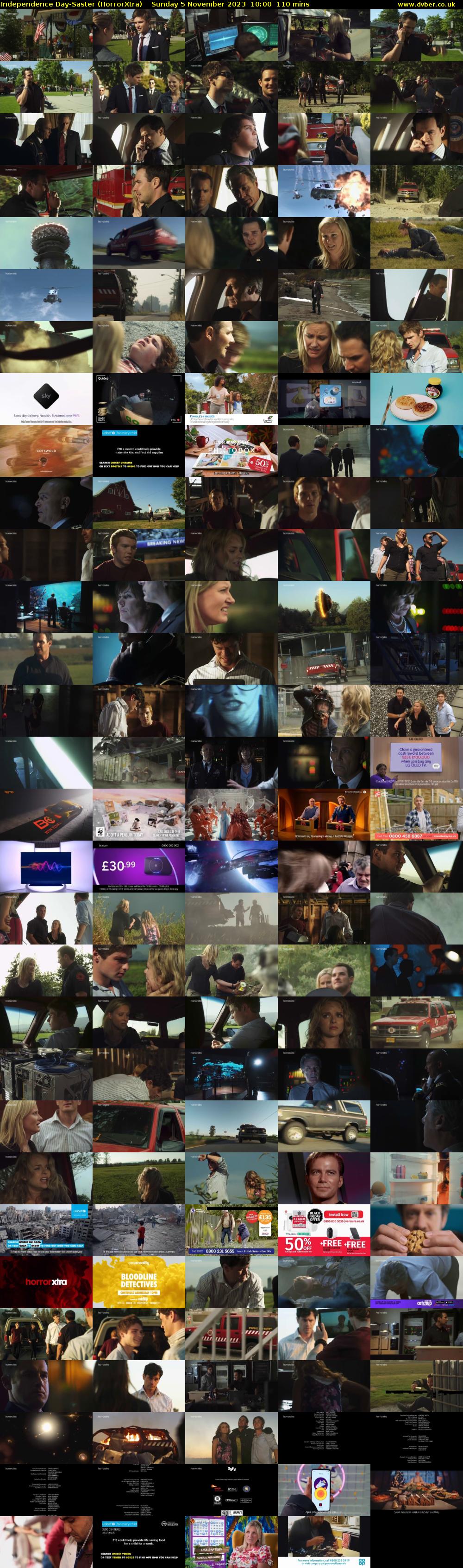 Independence Day-Saster (HorrorXtra) Sunday 5 November 2023 10:00 - 11:50