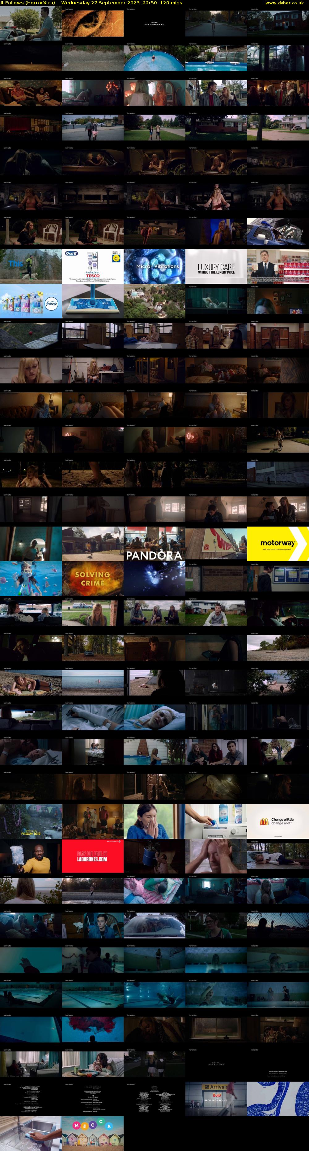 It Follows (HorrorXtra) Wednesday 27 September 2023 22:50 - 00:50