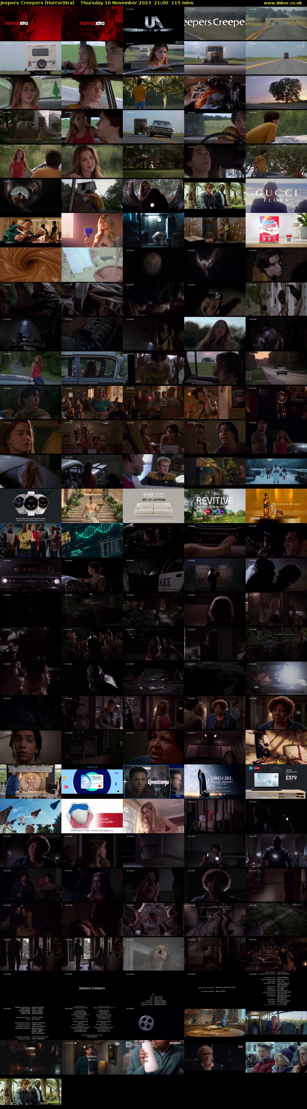 Jeepers Creepers (HorrorXtra) Thursday 16 November 2023 21:00 - 22:55