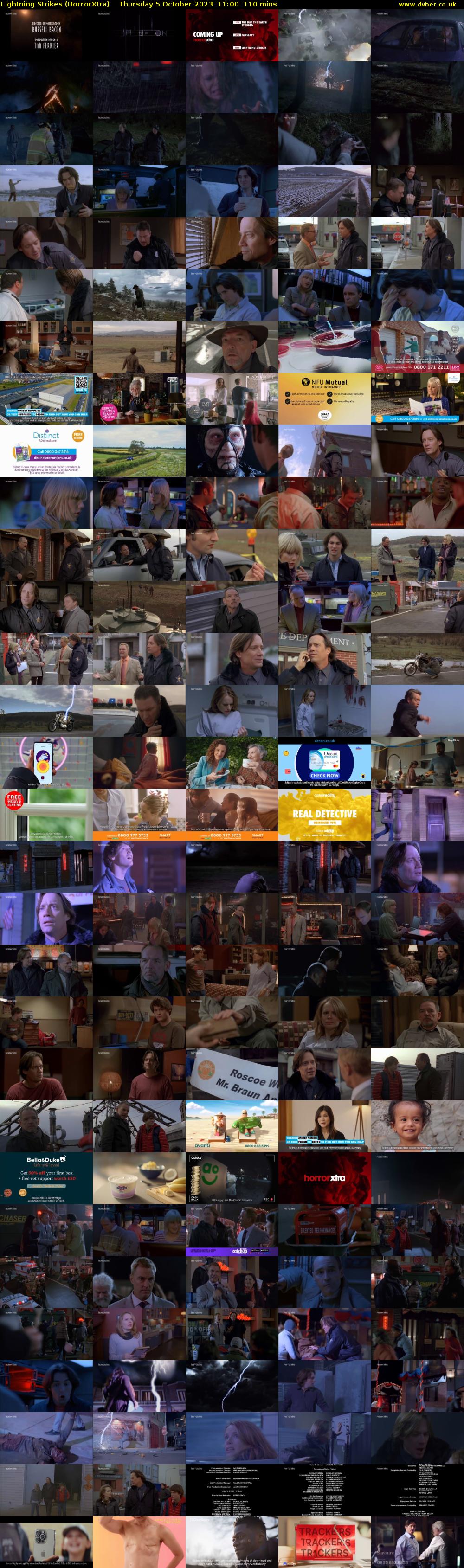 Lightning Strikes (HorrorXtra) Thursday 5 October 2023 11:00 - 12:50