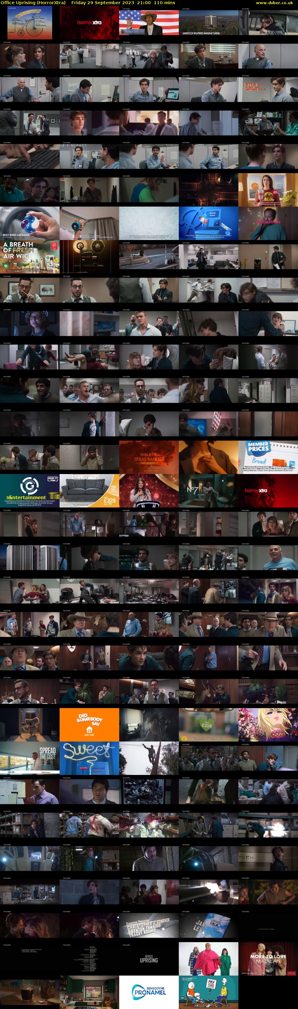 Office Uprising (HorrorXtra) Friday 29 September 2023 21:00 - 22:50
