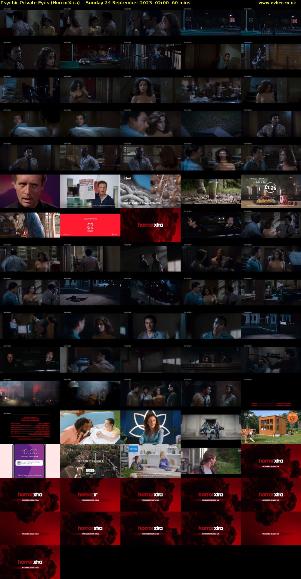 Psychic Private Eyes (HorrorXtra) Sunday 24 September 2023 02:00 - 03:00