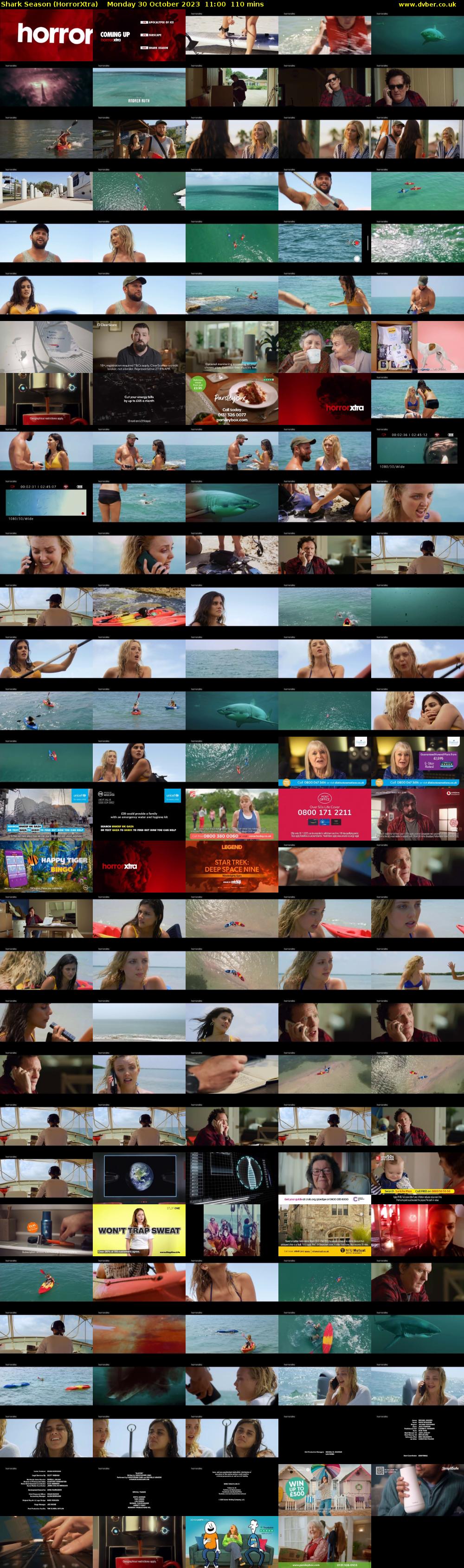 Shark Season (HorrorXtra) Monday 30 October 2023 11:00 - 12:50