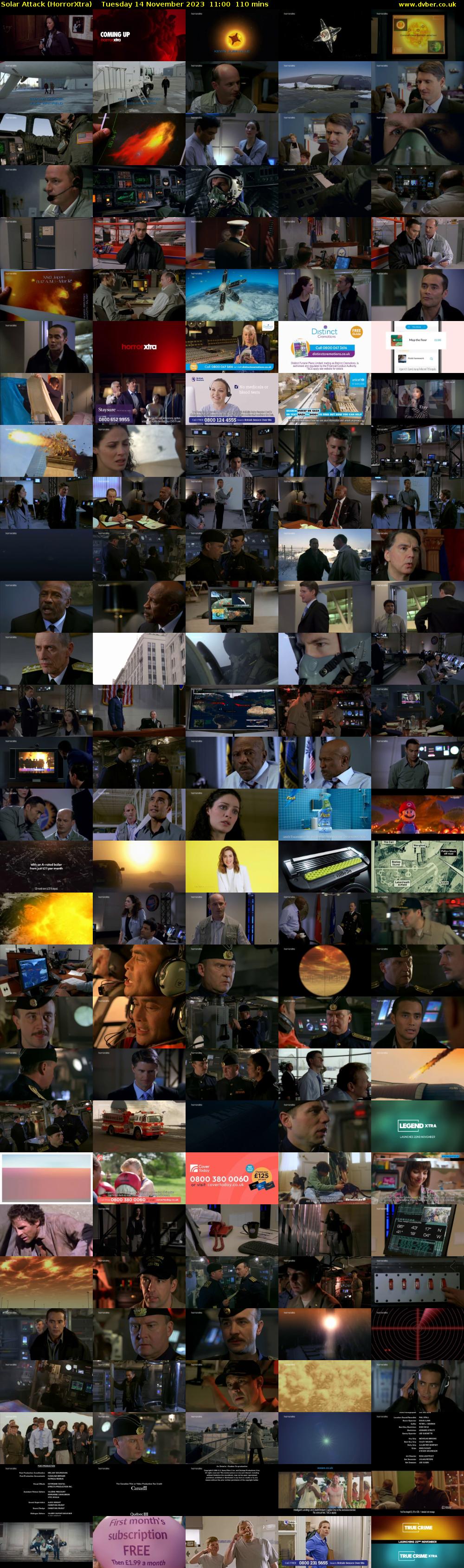 Solar Attack (HorrorXtra) Tuesday 14 November 2023 11:00 - 12:50
