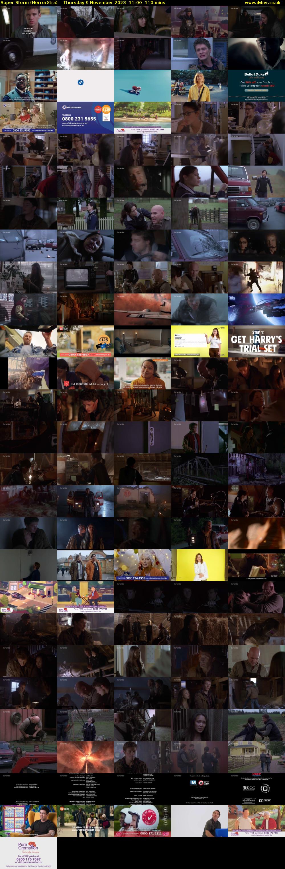 Super Storm (HorrorXtra) Thursday 9 November 2023 11:00 - 12:50