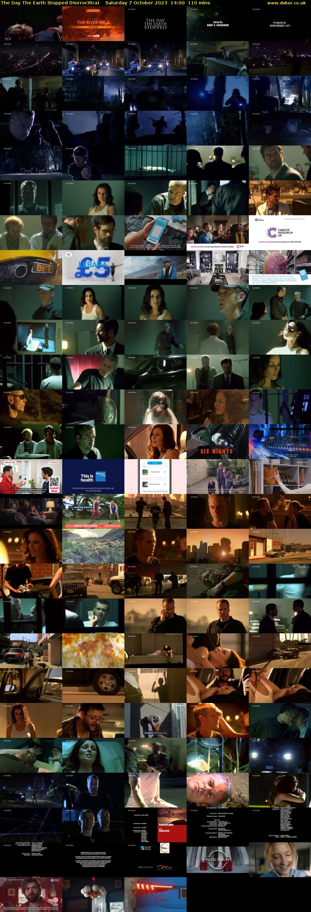 The Day The Earth Stopped (HorrorXtra) Saturday 7 October 2023 14:00 - 15:50
