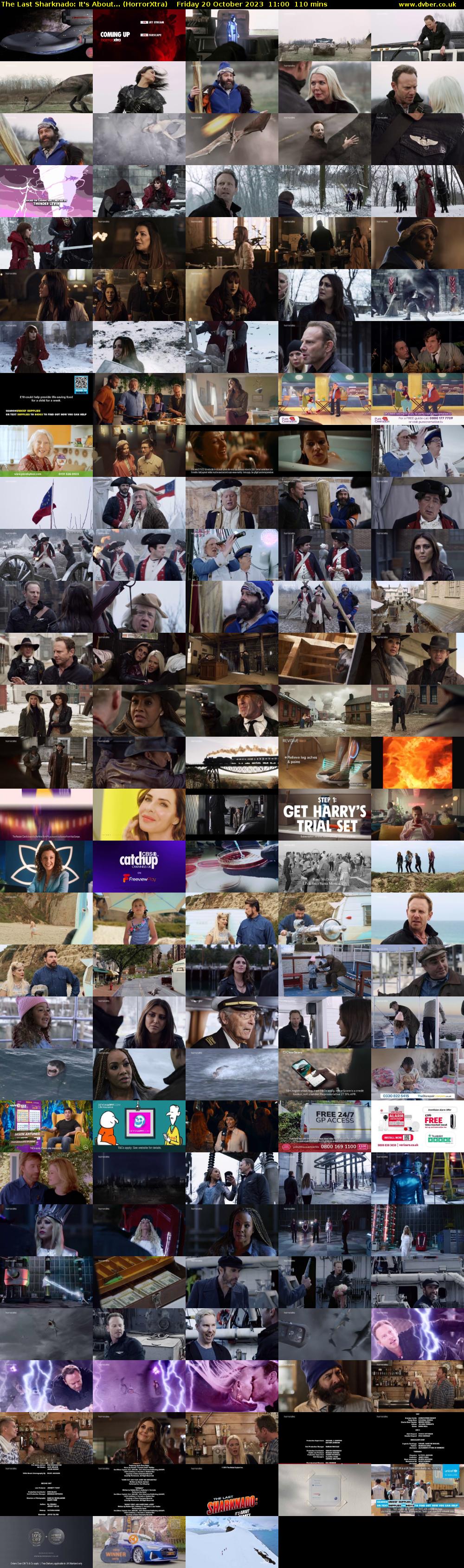 The Last Sharknado: It's About... (HorrorXtra) Friday 20 October 2023 11:00 - 12:50