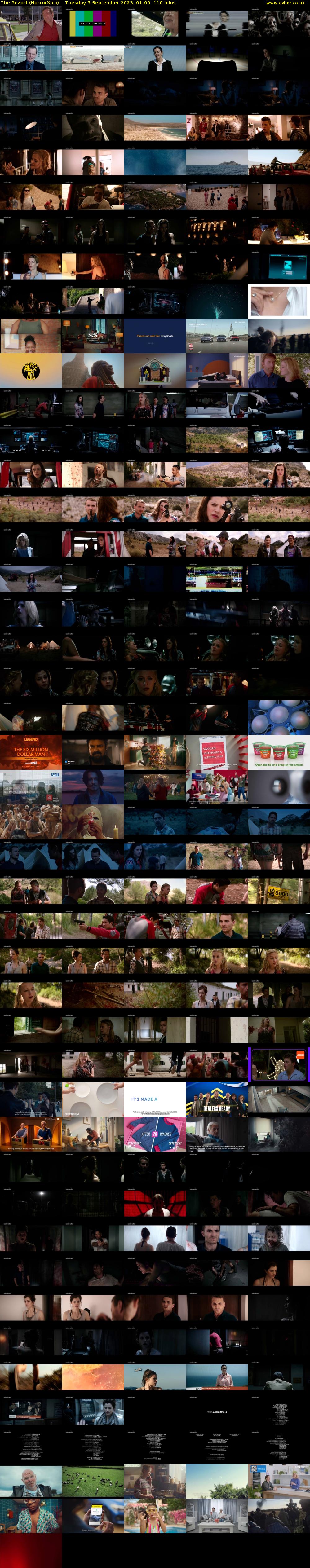 The Rezort (HorrorXtra) Tuesday 5 September 2023 01:00 - 02:50