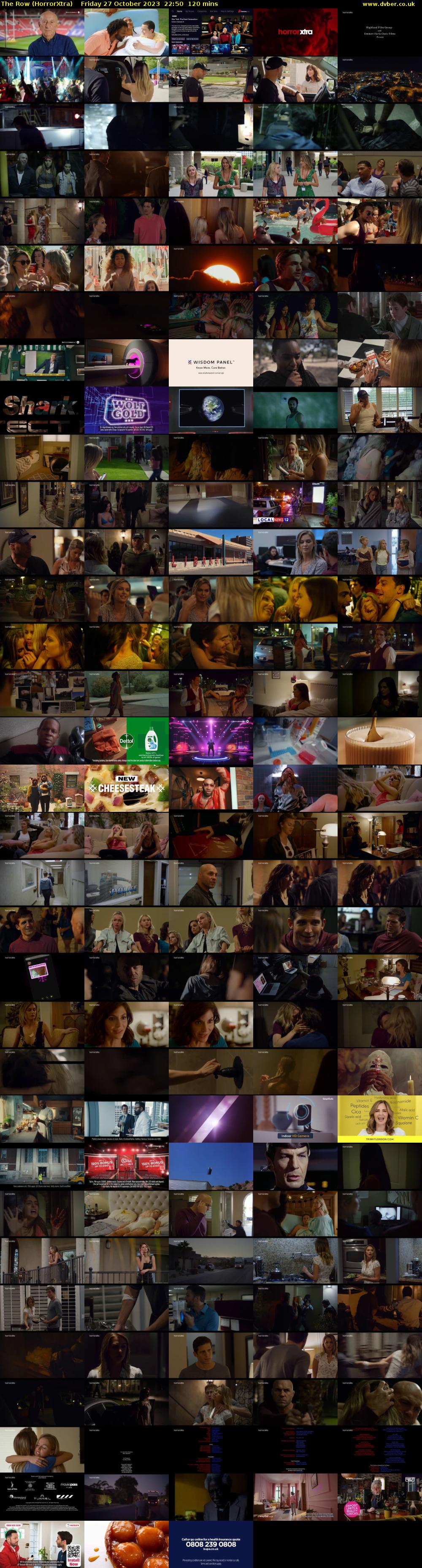 The Row (HorrorXtra) Friday 27 October 2023 22:50 - 00:50