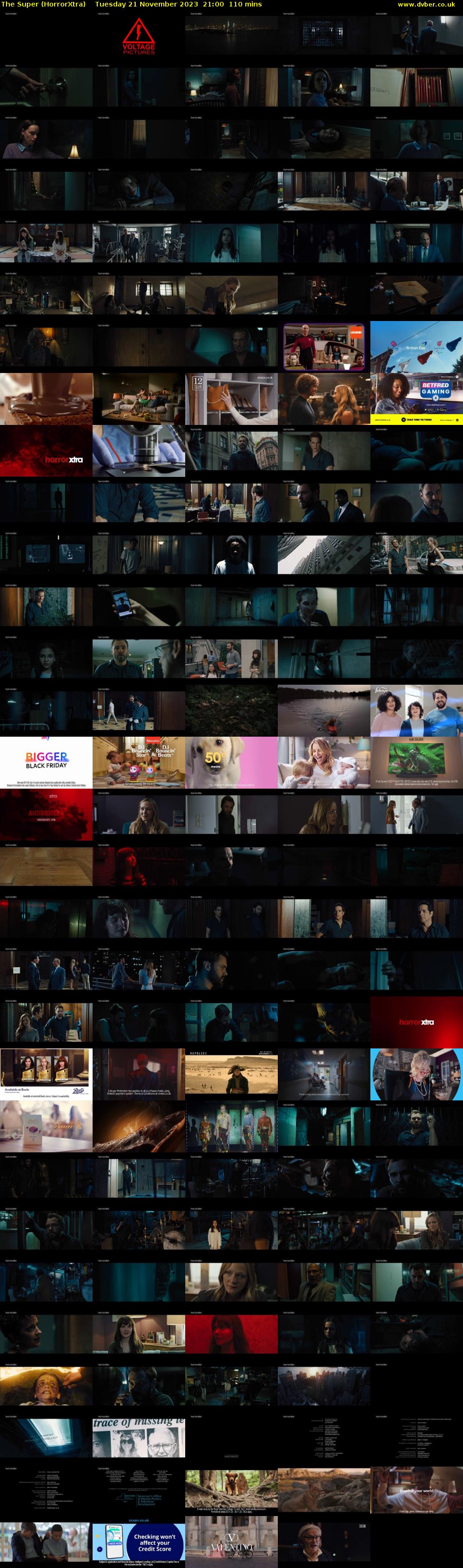 The Super (HorrorXtra) Tuesday 21 November 2023 21:00 - 22:50