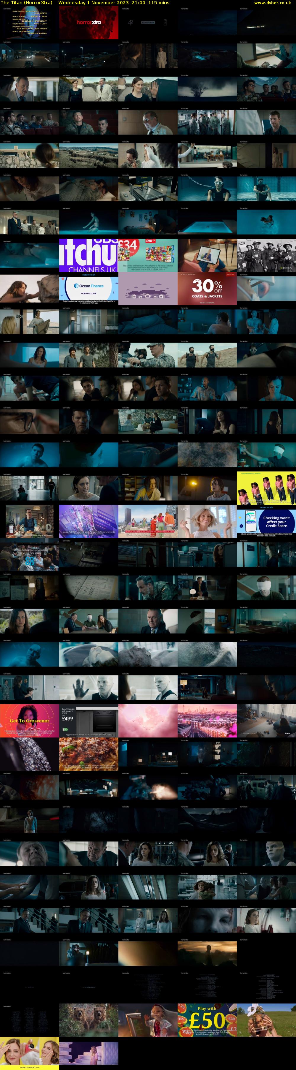 The Titan (HorrorXtra) Wednesday 1 November 2023 21:00 - 22:55