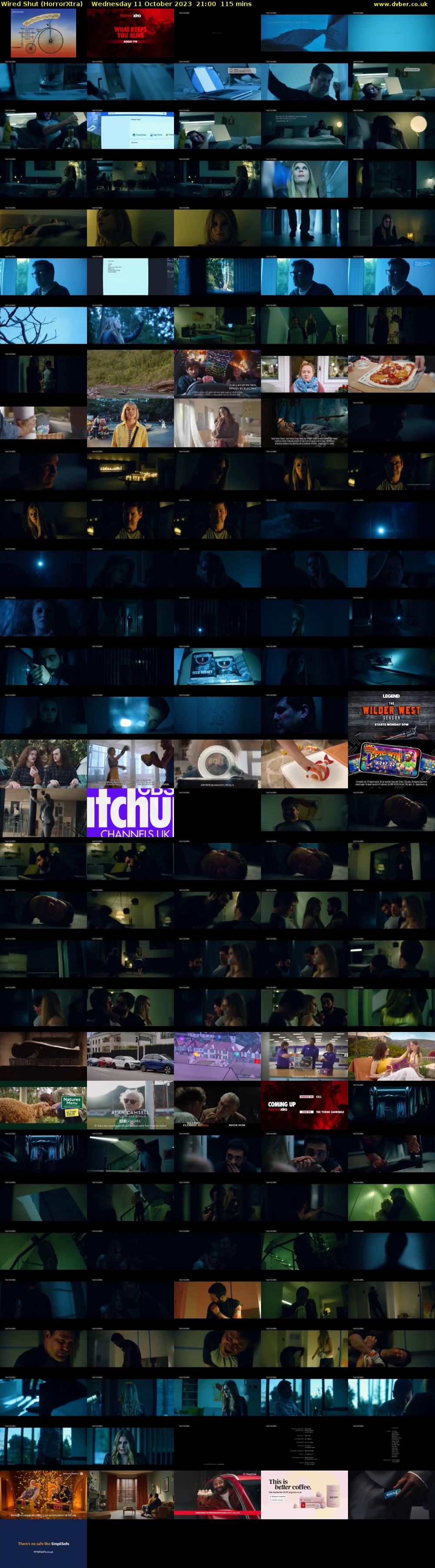 Wired Shut (HorrorXtra) Wednesday 11 October 2023 21:00 - 22:55