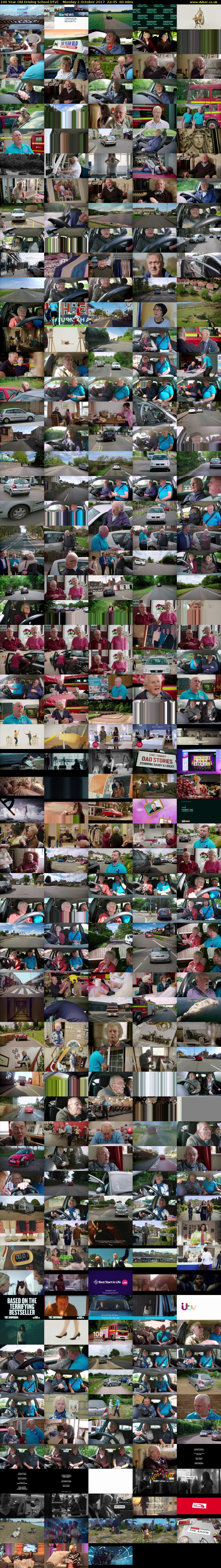 100 Year Old Driving School (ITV) Monday 2 October 2017 22:45 - 23:45
