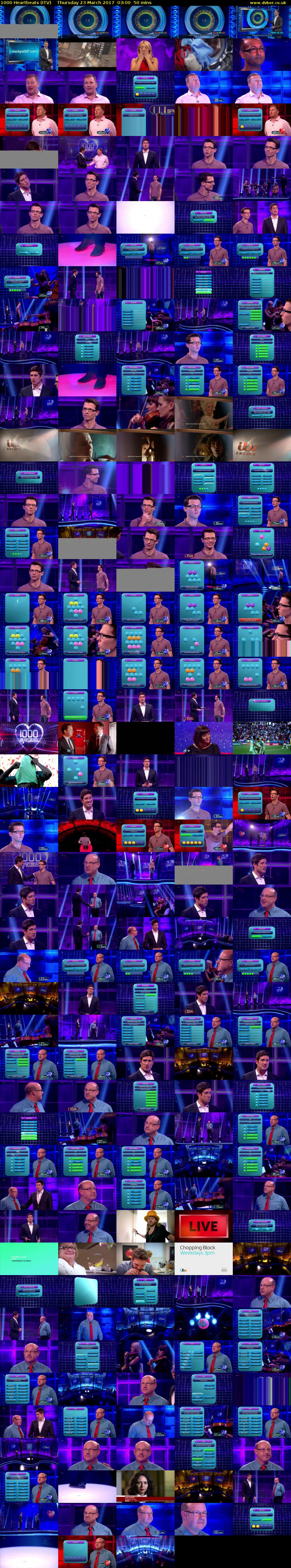 1000 Heartbeats (ITV) Thursday 23 March 2017 03:00 - 03:50