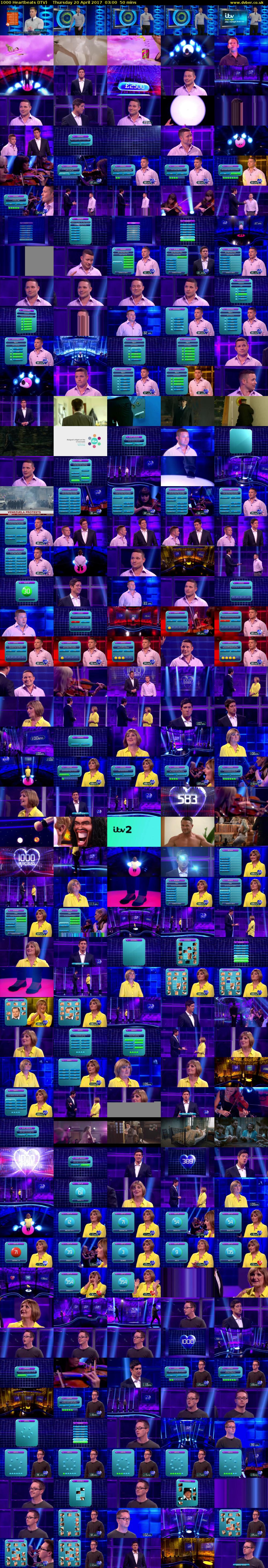 1000 Heartbeats (ITV) Thursday 20 April 2017 03:00 - 03:50