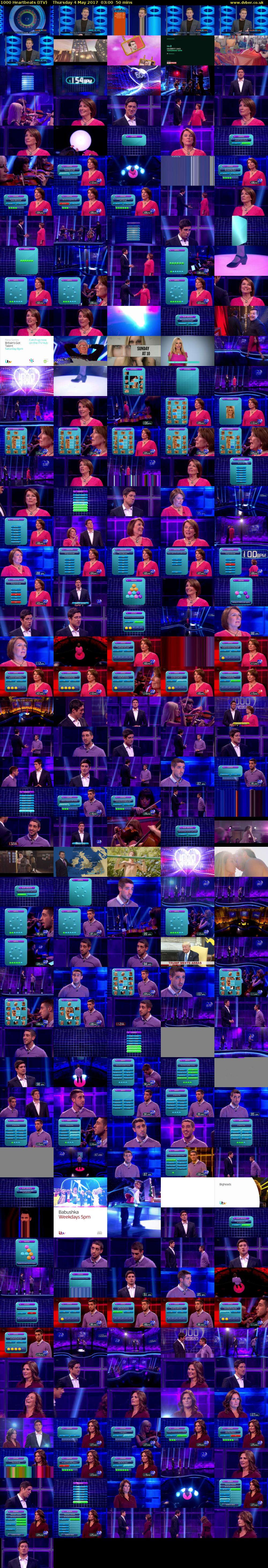1000 Heartbeats (ITV) Thursday 4 May 2017 03:00 - 03:50