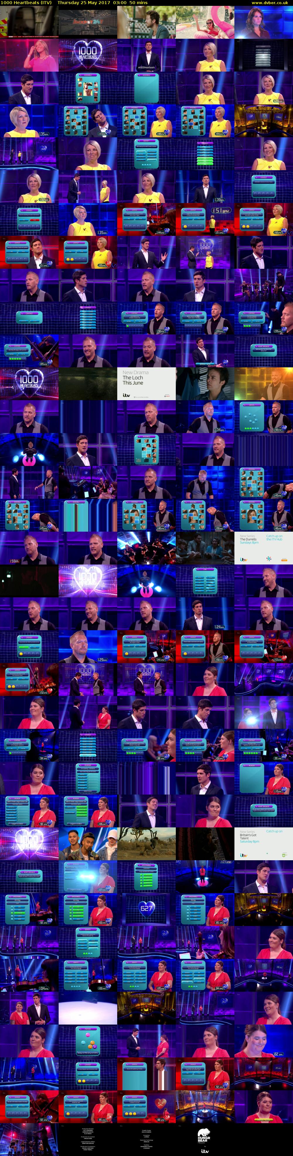 1000 Heartbeats (ITV) Thursday 25 May 2017 03:00 - 03:50