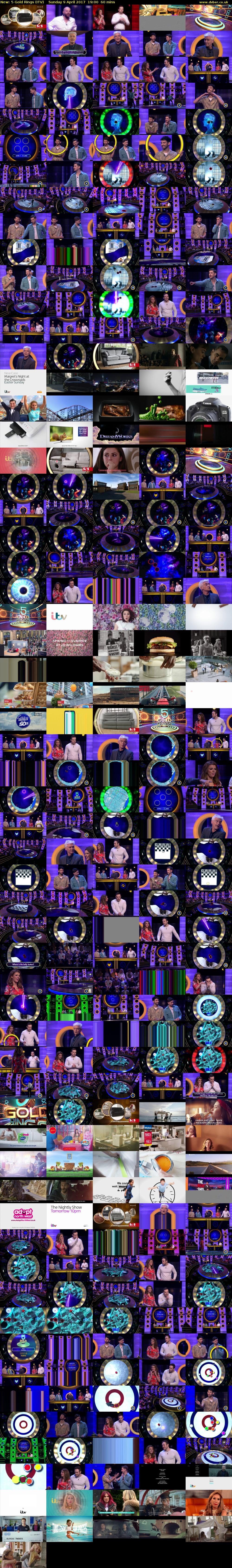 5 Gold Rings (ITV) Sunday 9 April 2017 19:00 - 20:00
