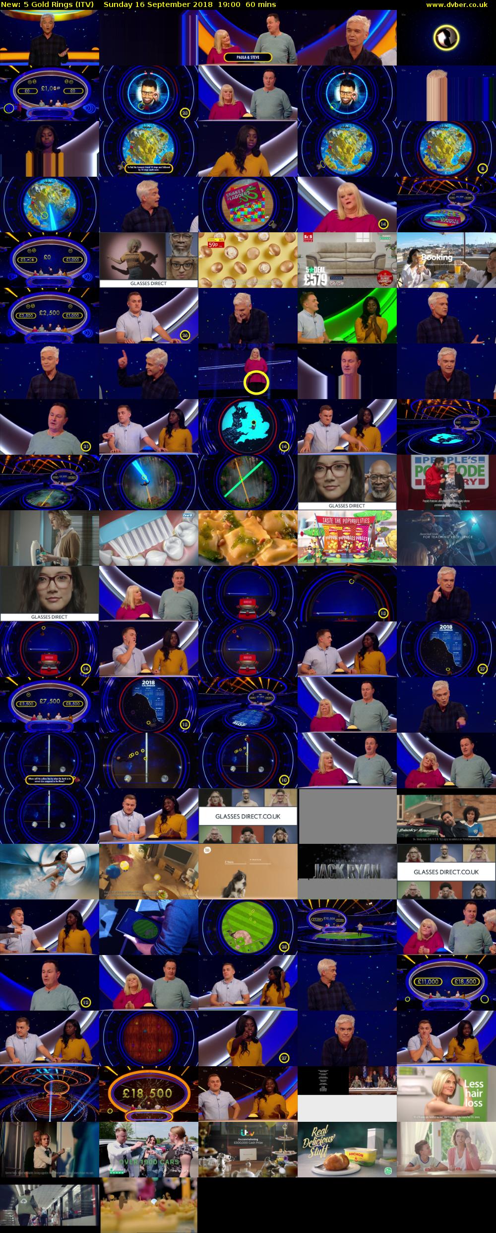 5 Gold Rings (ITV) Sunday 16 September 2018 19:00 - 20:00