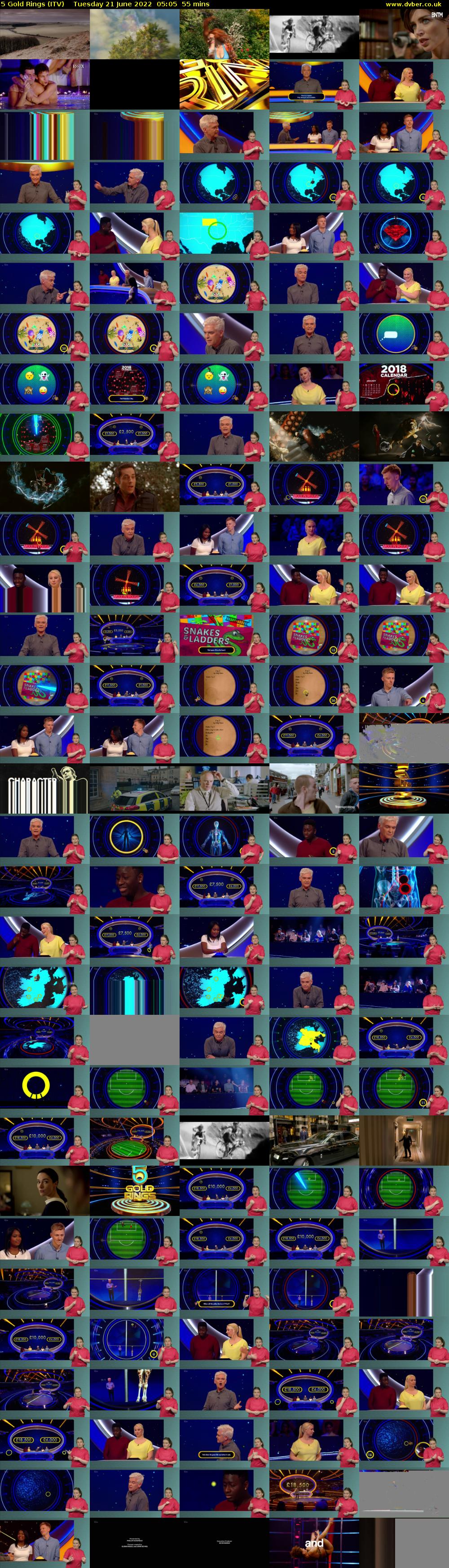 5 Gold Rings (ITV) Tuesday 21 June 2022 05:05 - 06:00