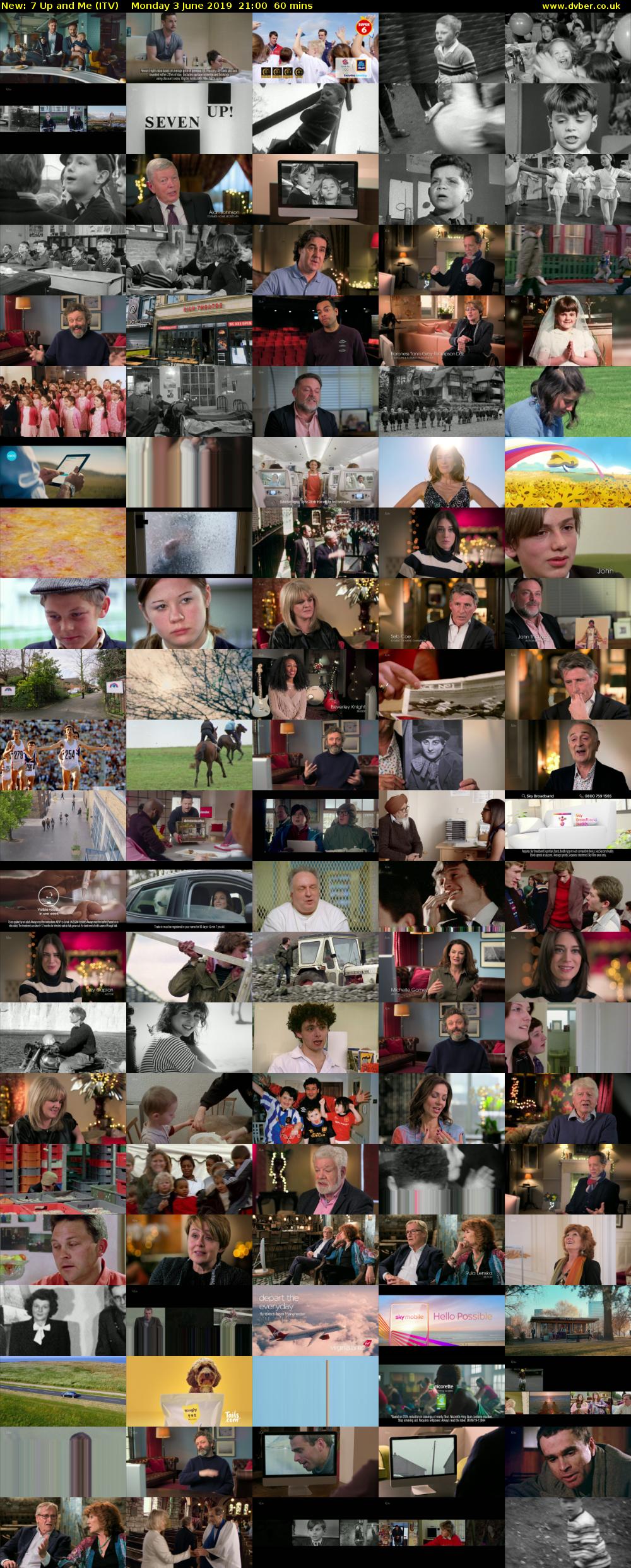 7 Up and Me (ITV) Monday 3 June 2019 21:00 - 22:00
