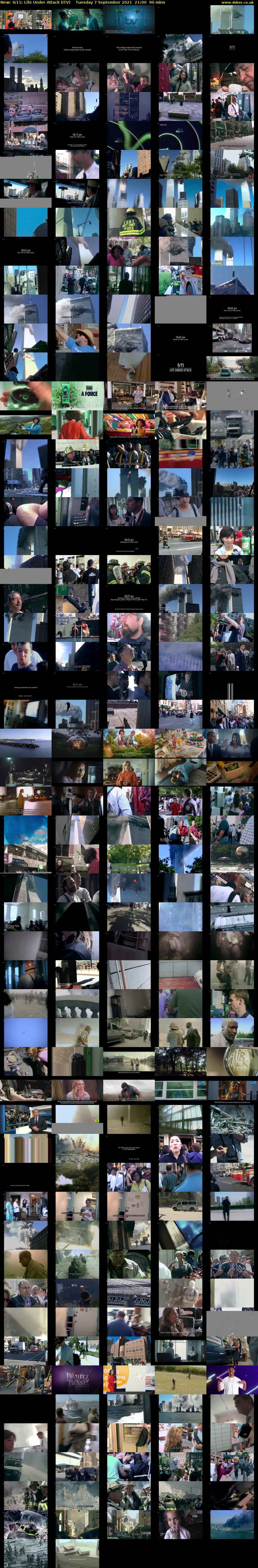 9/11: Life Under Attack (ITV) Tuesday 7 September 2021 21:00 - 22:30