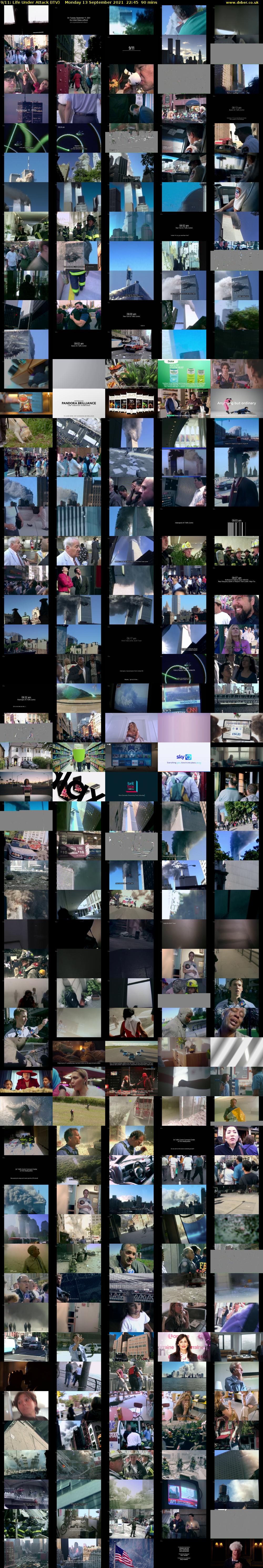 9/11: Life Under Attack (ITV) Monday 13 September 2021 22:45 - 00:15