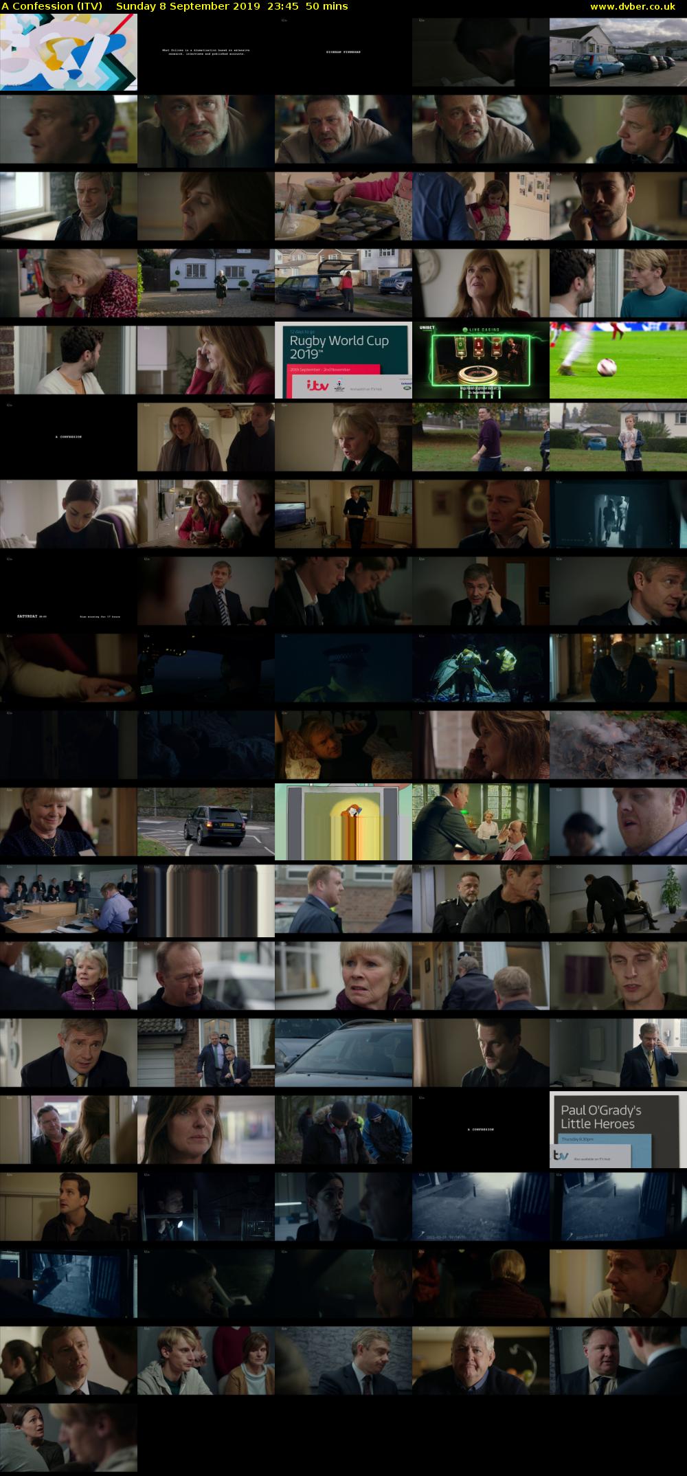 A Confession (ITV) Sunday 8 September 2019 23:45 - 00:35