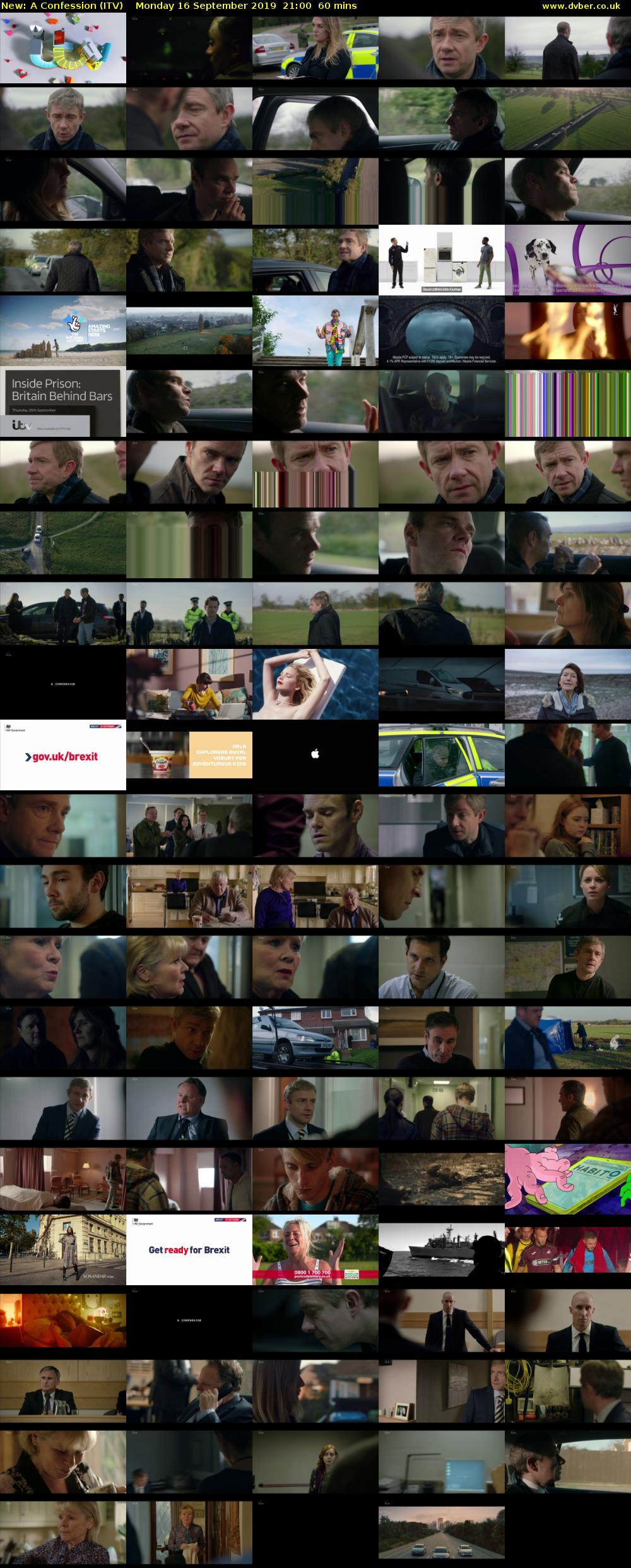 A Confession (ITV) Monday 16 September 2019 21:00 - 22:00
