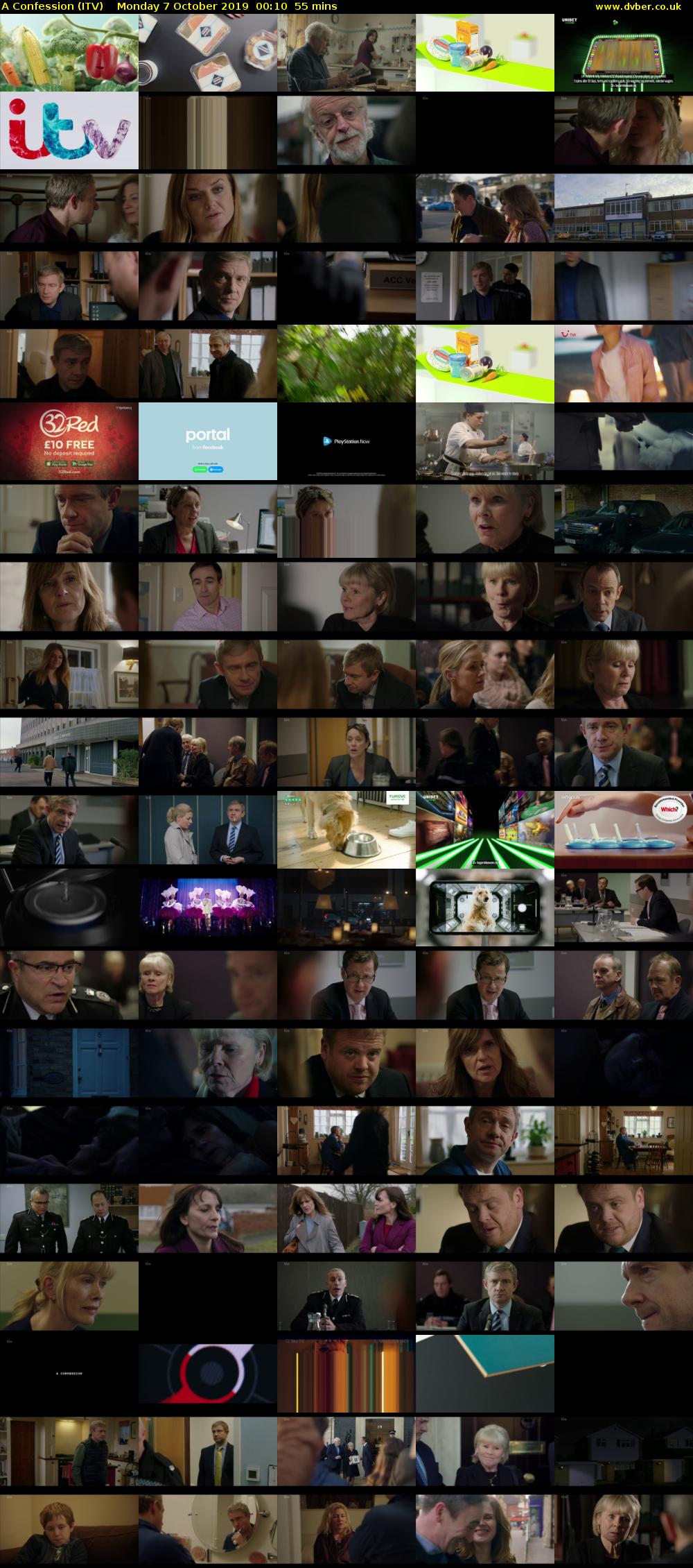 A Confession (ITV) Monday 7 October 2019 00:10 - 01:05