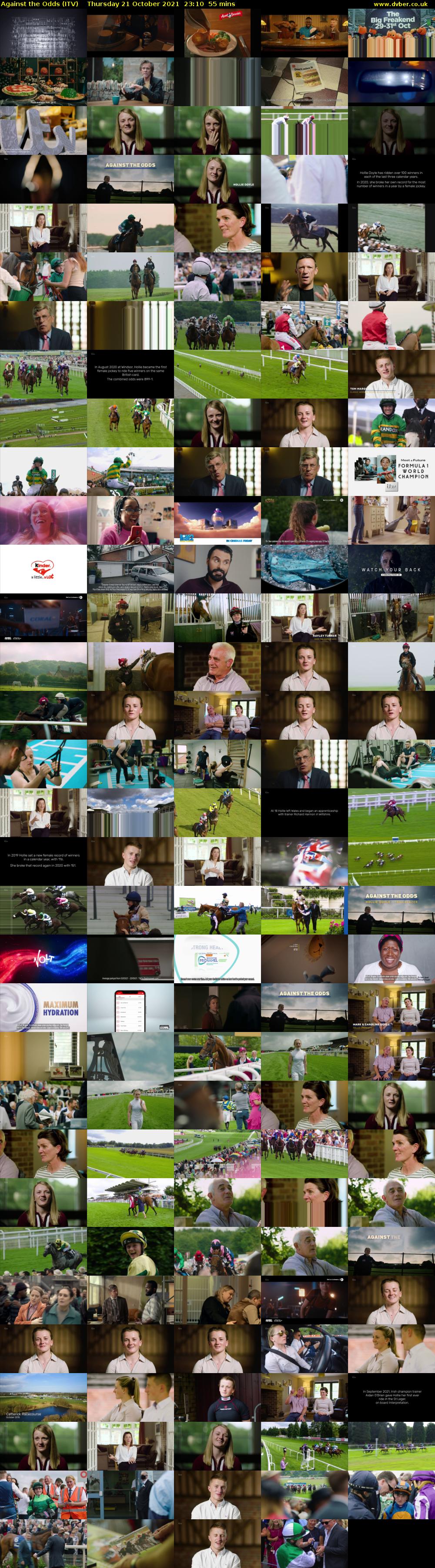 Against the Odds (ITV) Thursday 21 October 2021 23:10 - 00:05