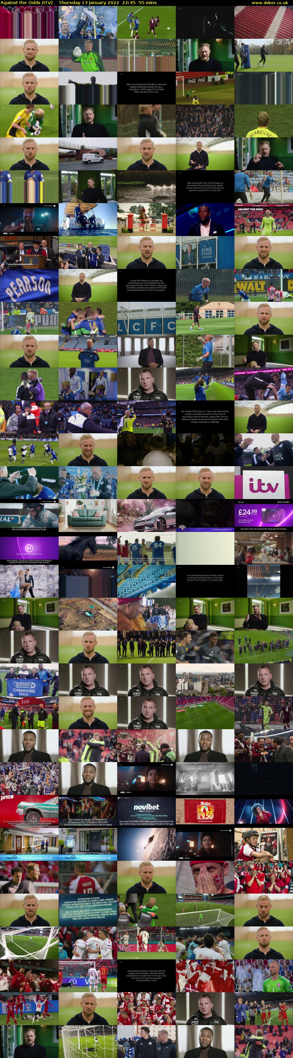Against the Odds (ITV) Thursday 13 January 2022 22:45 - 23:40