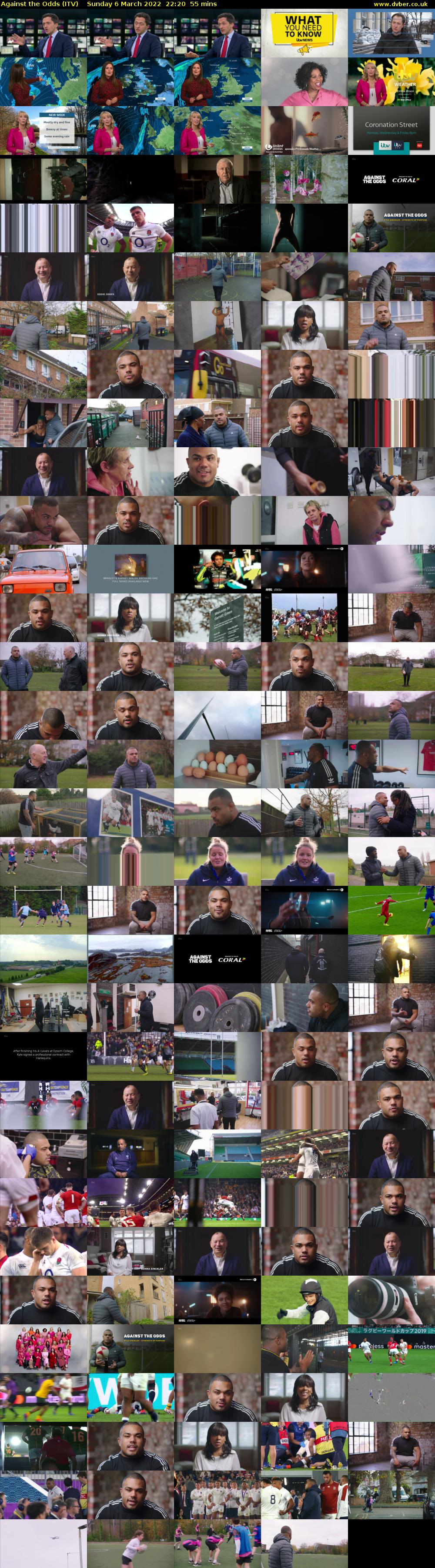 Against the Odds (ITV) Sunday 6 March 2022 22:20 - 23:15