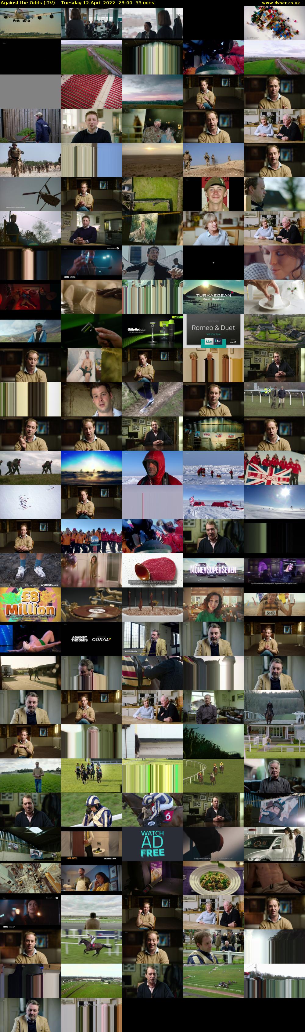 Against the Odds (ITV) Tuesday 12 April 2022 23:00 - 23:55