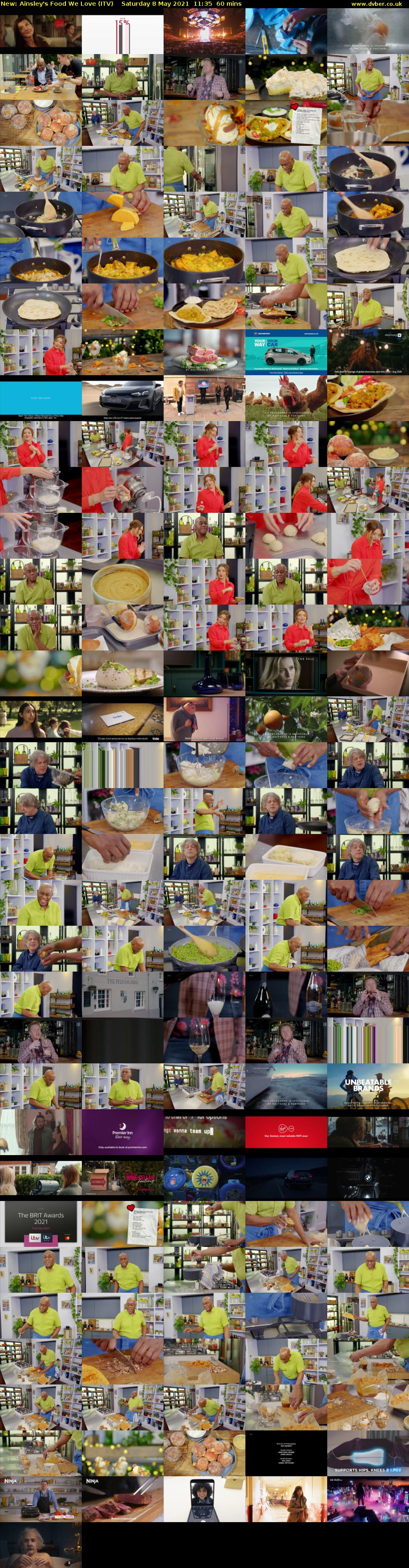 Ainsley's Food We Love (ITV) Saturday 8 May 2021 11:35 - 12:35