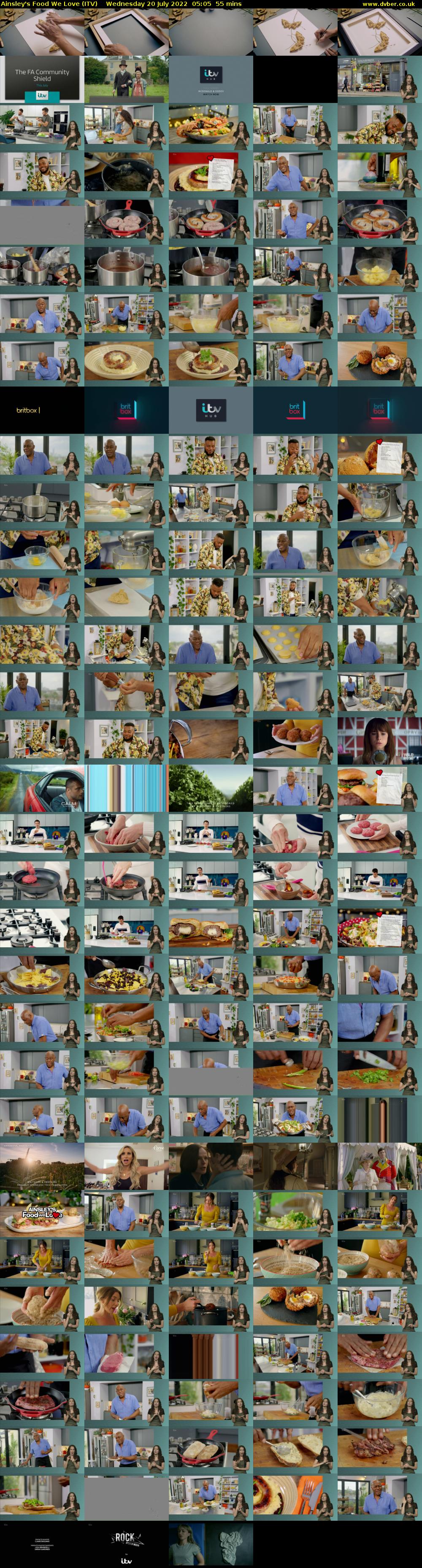 Ainsley's Food We Love (ITV) Wednesday 20 July 2022 05:05 - 06:00