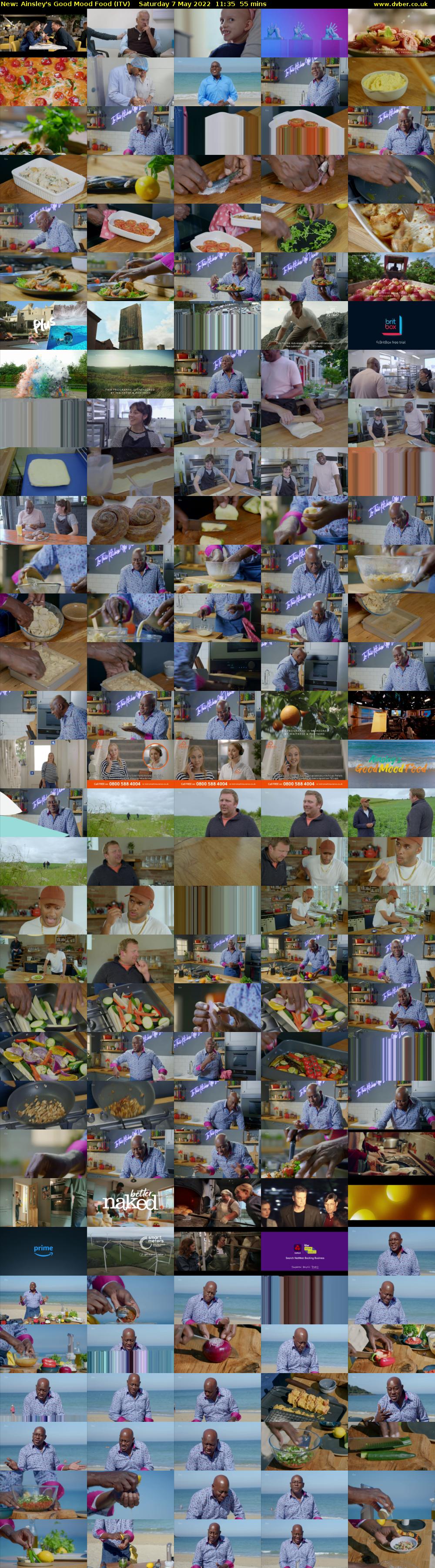 Ainsley's Good Mood Food (ITV) Saturday 7 May 2022 11:35 - 12:30