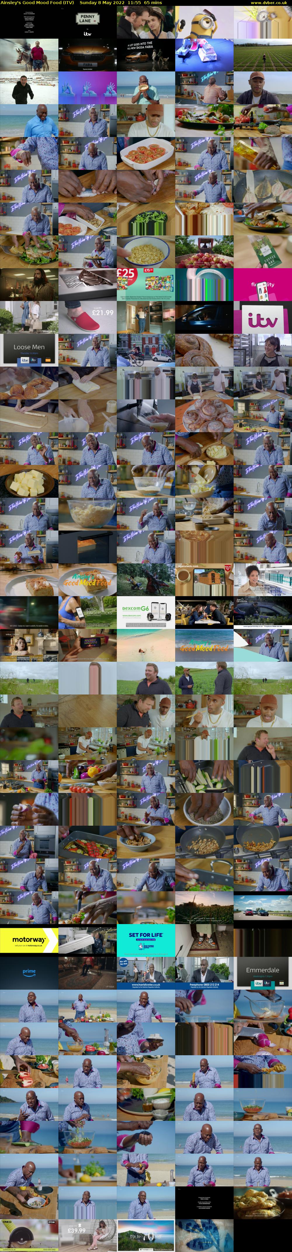 Ainsley's Good Mood Food (ITV) Sunday 8 May 2022 11:55 - 13:00