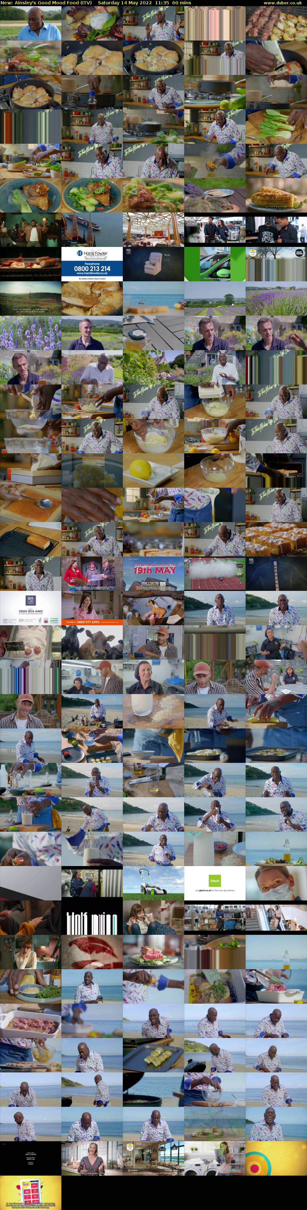 Ainsley's Good Mood Food (ITV) Saturday 14 May 2022 11:35 - 12:35