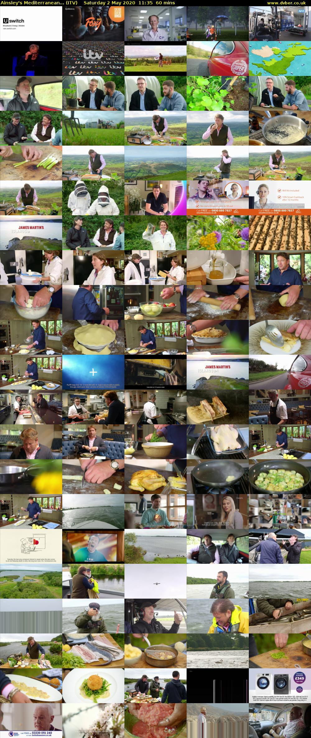 Ainsley's Mediterranean... (ITV) Saturday 2 May 2020 11:35 - 12:35