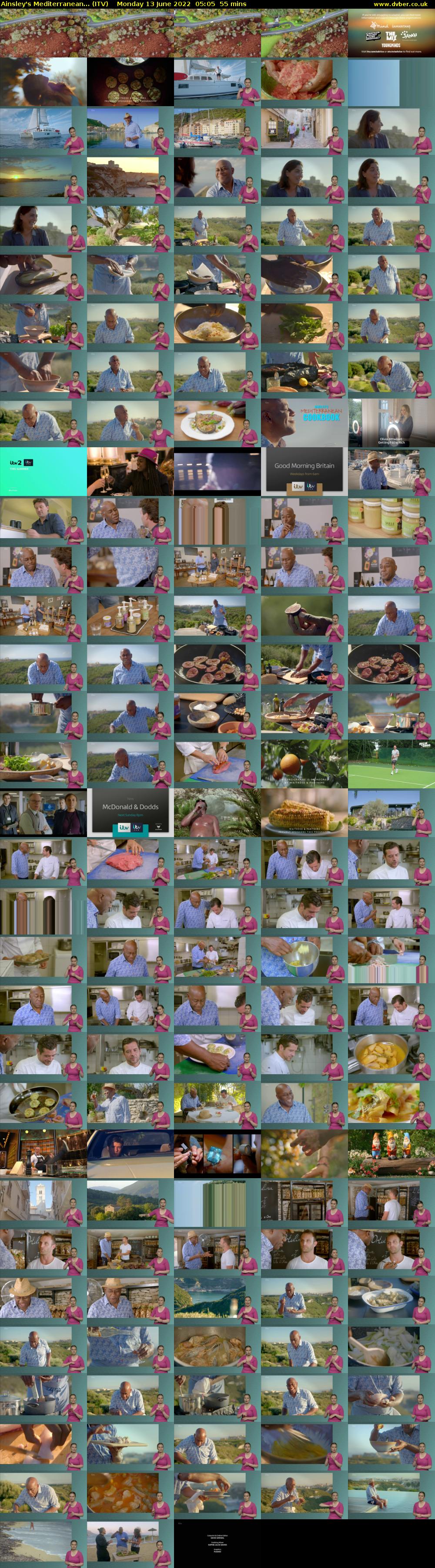 Ainsley's Mediterranean... (ITV) Monday 13 June 2022 05:05 - 06:00