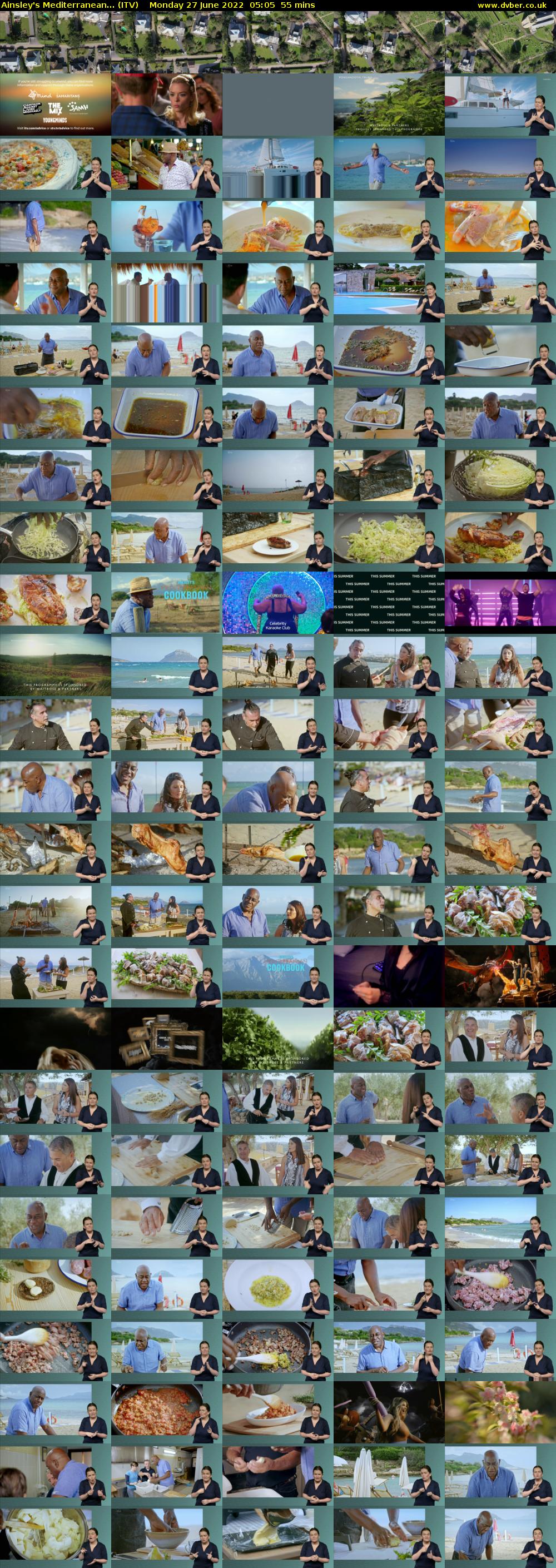 Ainsley's Mediterranean... (ITV) Monday 27 June 2022 05:05 - 06:00