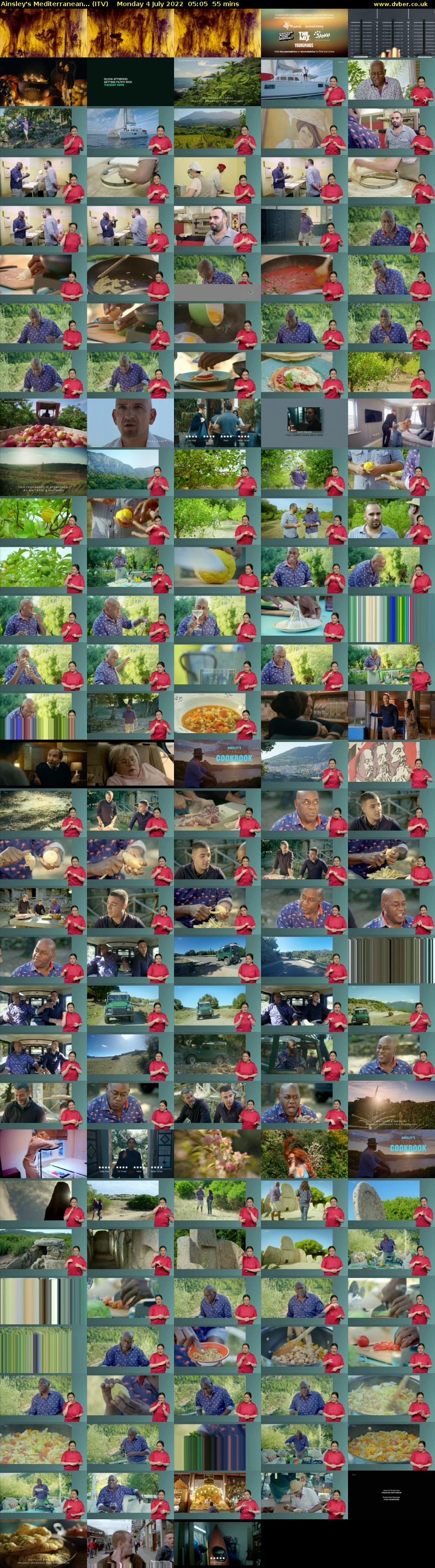 Ainsley's Mediterranean... (ITV) Monday 4 July 2022 05:05 - 06:00