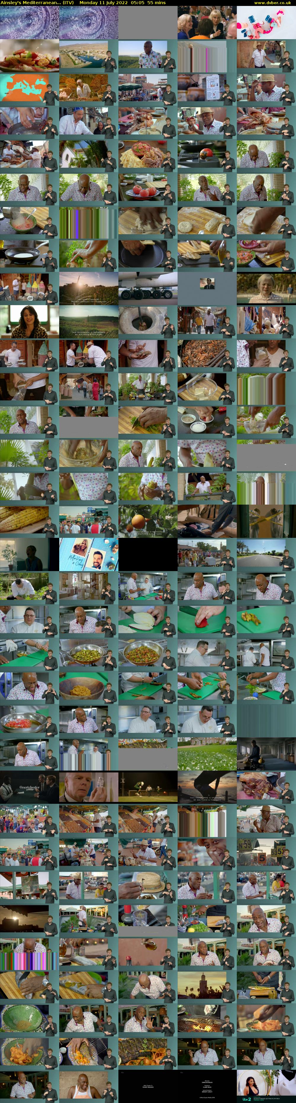 Ainsley's Mediterranean... (ITV) Monday 11 July 2022 05:05 - 06:00