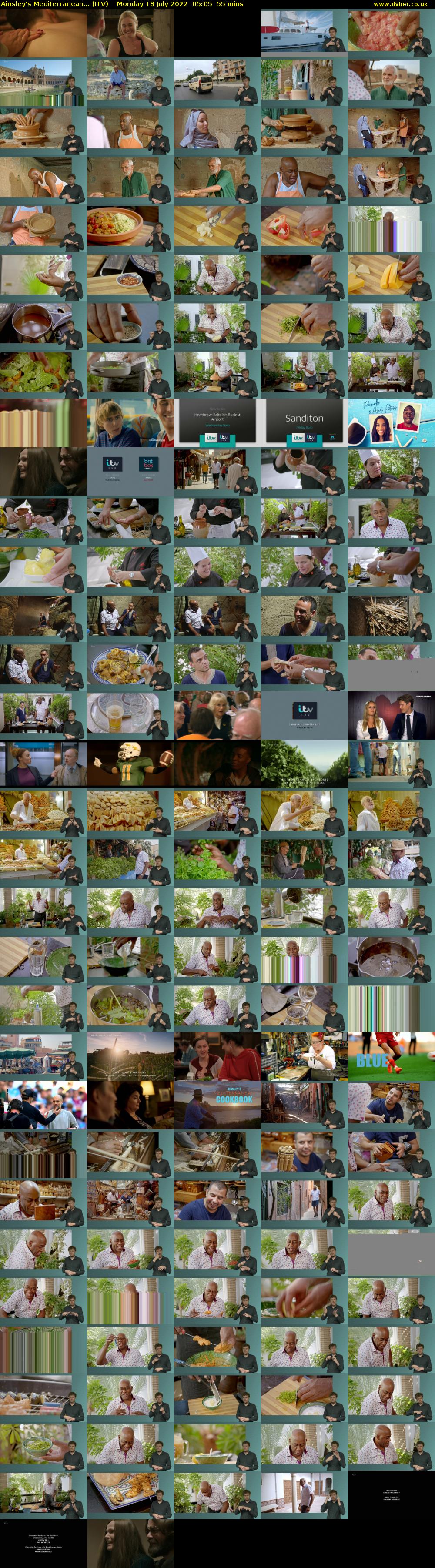 Ainsley's Mediterranean... (ITV) Monday 18 July 2022 05:05 - 06:00