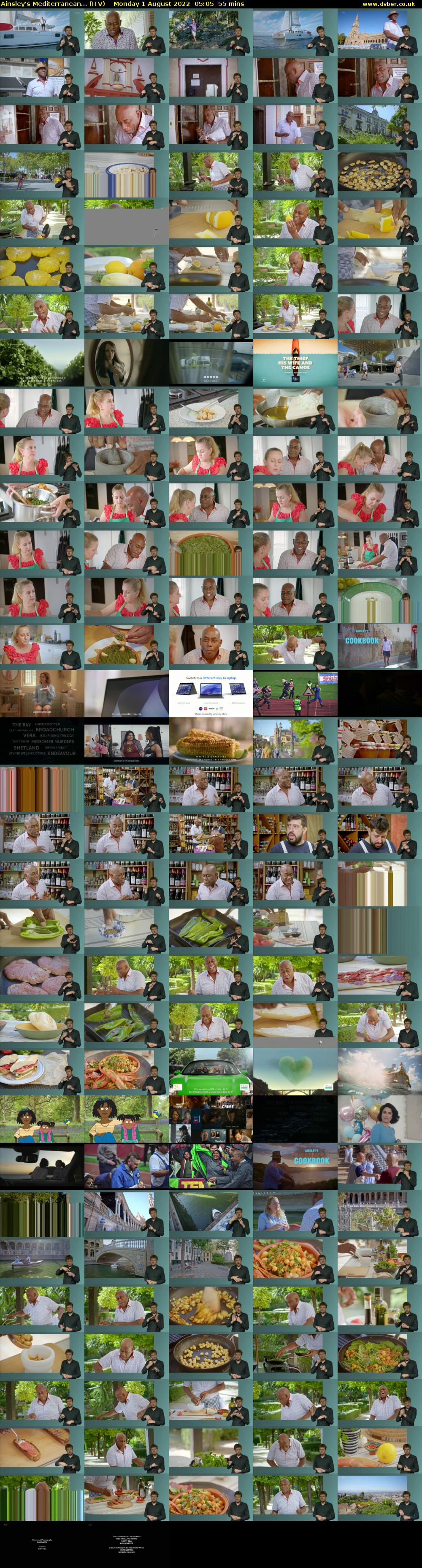 Ainsley's Mediterranean... (ITV) Monday 1 August 2022 05:05 - 06:00