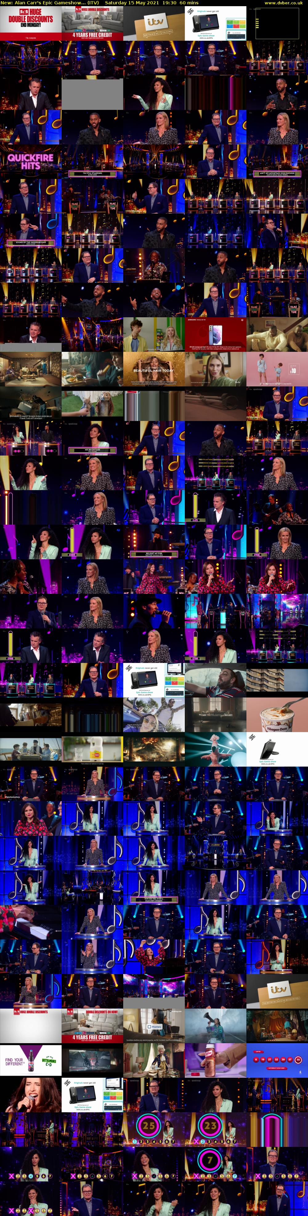 Alan Carr's Epic Gameshow... (ITV) Saturday 15 May 2021 19:30 - 20:30
