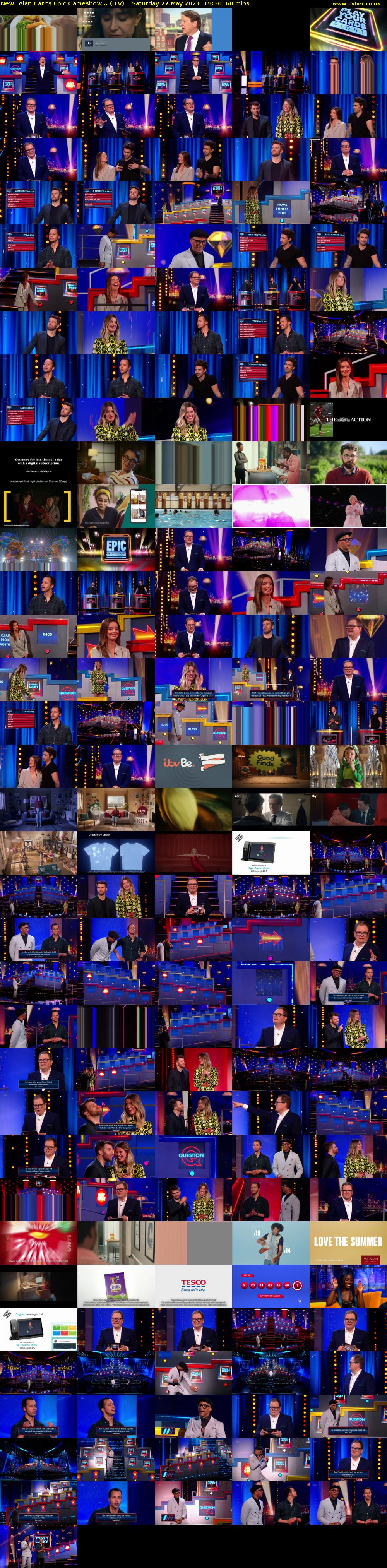 Alan Carr's Epic Gameshow... (ITV) Saturday 22 May 2021 19:30 - 20:30