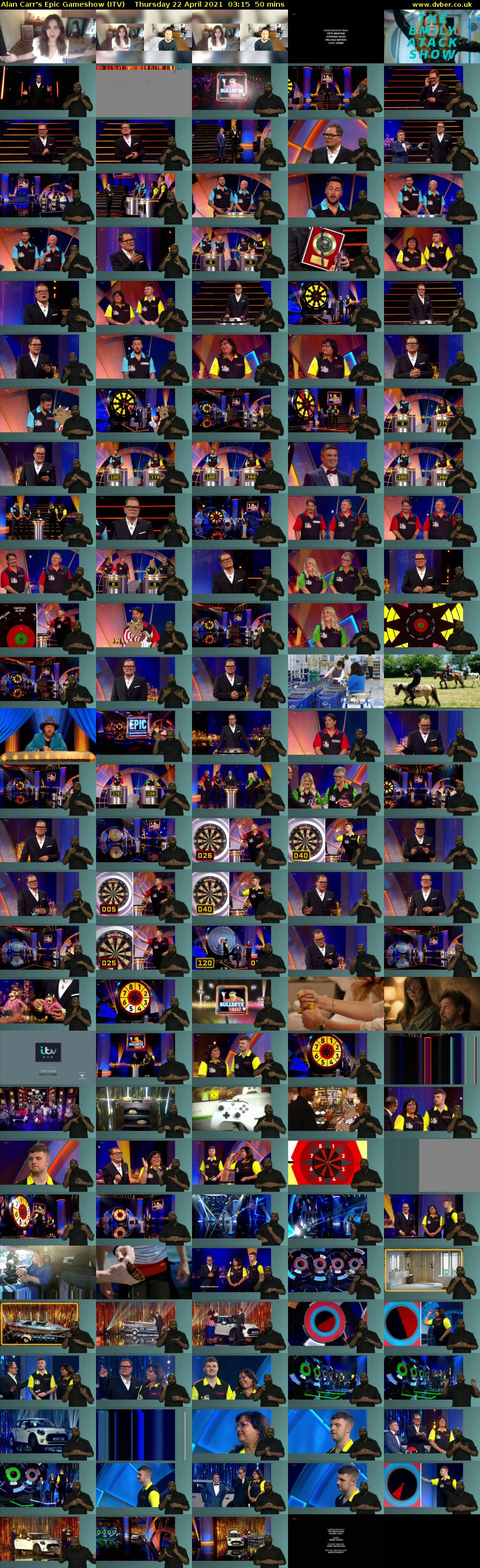 Alan Carr's Epic Gameshow (ITV) Thursday 22 April 2021 03:15 - 04:05